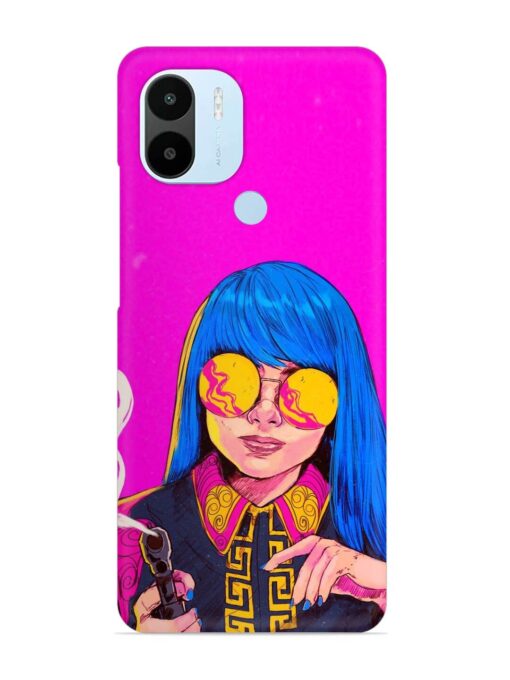 Aesthetic Anime Girl Snap Case for Xiaomi Redmi A2 Plus