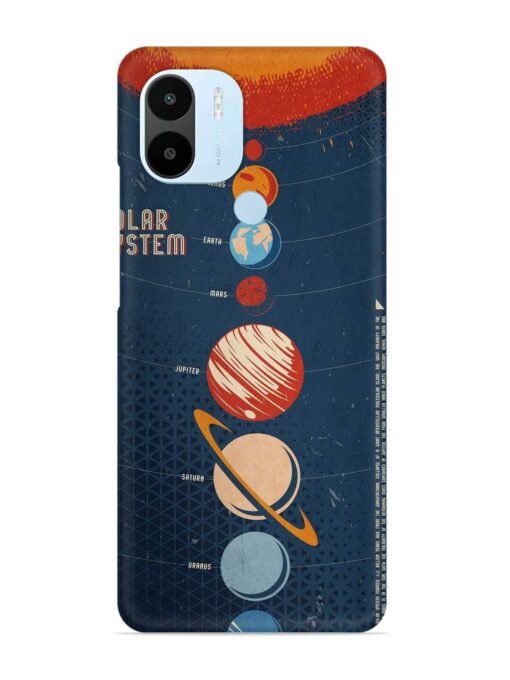 Solar System Vector Snap Case for Xiaomi Redmi A2 Plus Zapvi