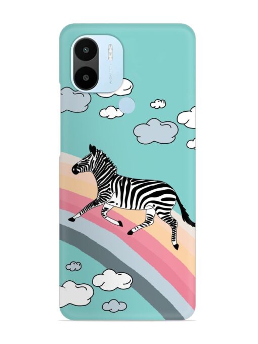 Running Zebra Snap Case for Xiaomi Redmi A2 Plus Zapvi