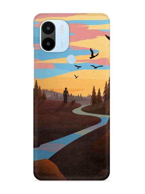 Natural Landscape Art Snap Case for Xiaomi Redmi A2 Plus Zapvi