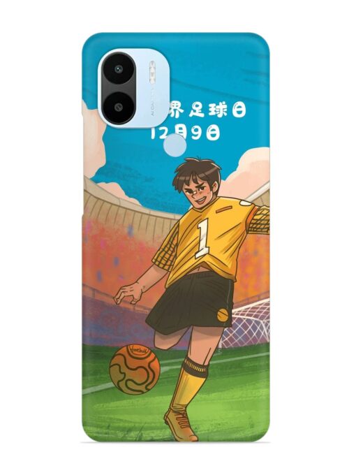 Soccer Kick Snap Case for Xiaomi Redmi A2 Plus