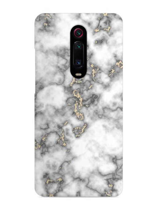 Gray And Gold Marble Snap Case for Xiaomi Redmi K20