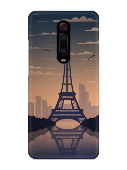 France Paris Eiffel Tower Gradient Snap Case for Xiaomi Redmi K20 Zapvi