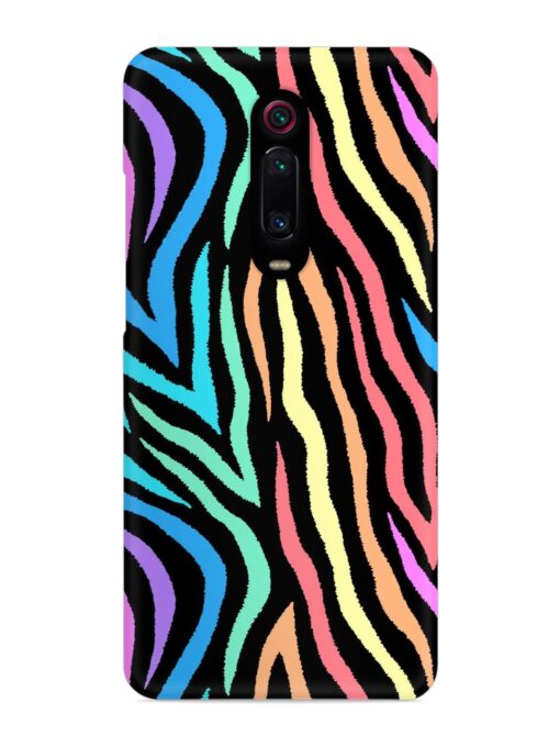 Colorful Abstract Zebra Snap Case for Xiaomi Redmi K20