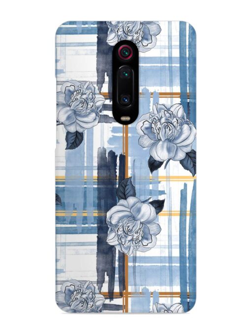 Watercolor Pattern Rose Snap Case for Xiaomi Redmi K20 Zapvi