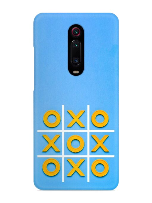 Yellow Plastic Crosses Snap Case for Xiaomi Redmi K20 Zapvi