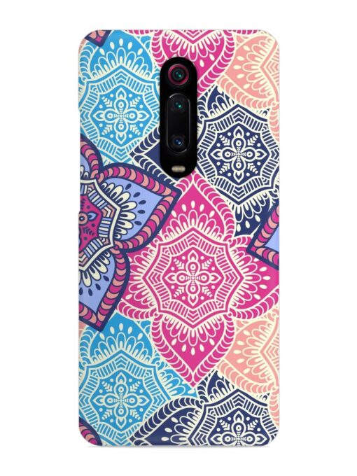 Ethnic Floral Seamless Snap Case for Xiaomi Redmi K20 Zapvi