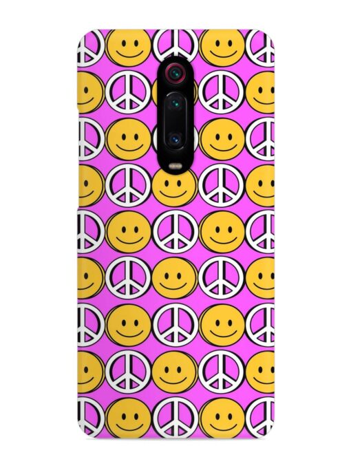 Smiley Face Peace Snap Case for Xiaomi Redmi K20