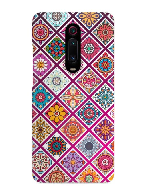 Seamless Tile Pattern Snap Case for Xiaomi Redmi K20 Zapvi