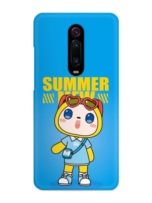 Summer Mew Cartoon Snap Case for Xiaomi Redmi K20 Zapvi