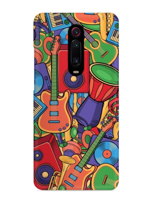 Colorful Music Art Snap Case for Xiaomi Redmi K20