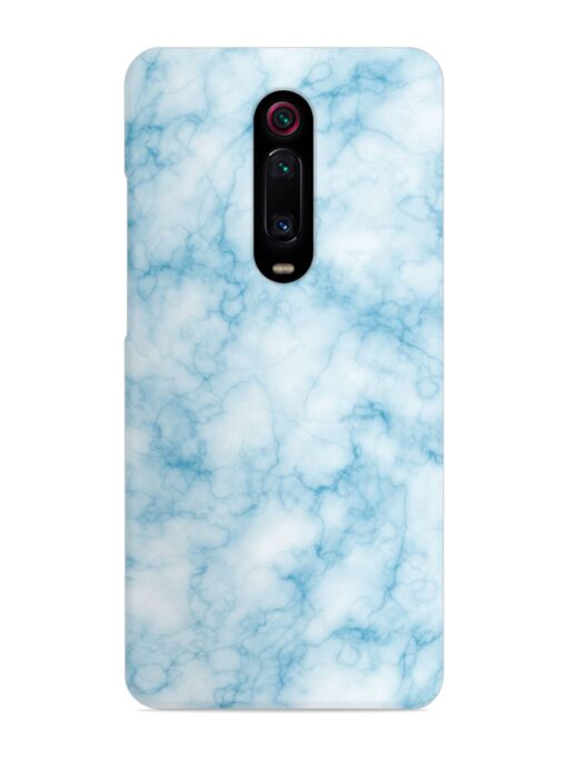 Blue White Natural Marble Snap Case for Xiaomi Redmi K20 Pro Zapvi