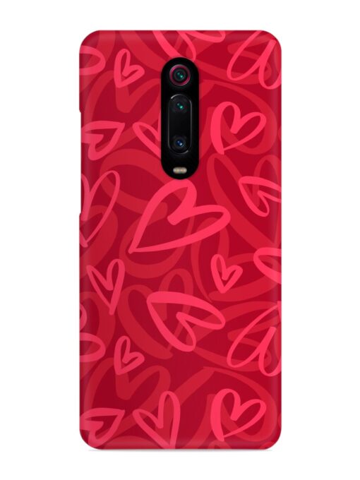 Seamless Romantic Pattern Snap Case for Xiaomi Redmi K20 Pro Zapvi