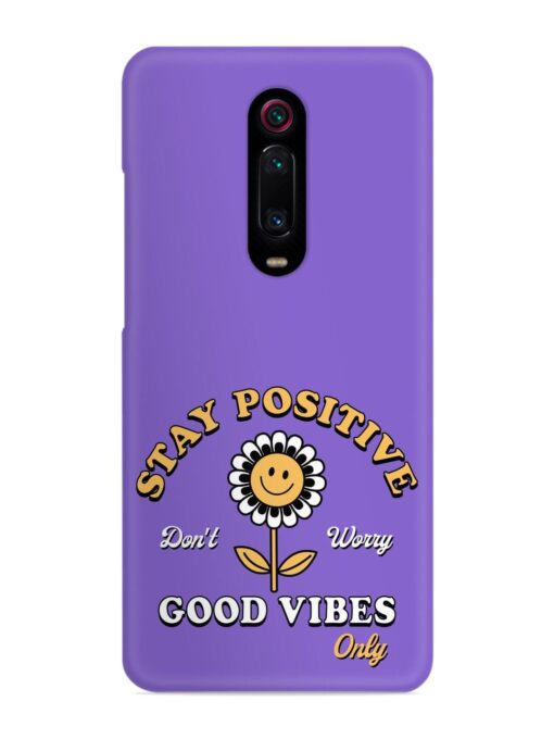 Retro Positive Flower Snap Case for Xiaomi Redmi K20 Pro