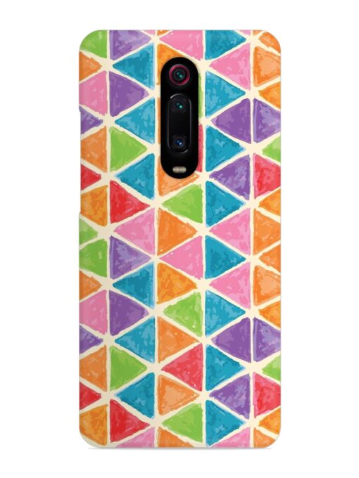 Seamless Colorful Isometric Snap Case for Xiaomi Redmi K20 Pro