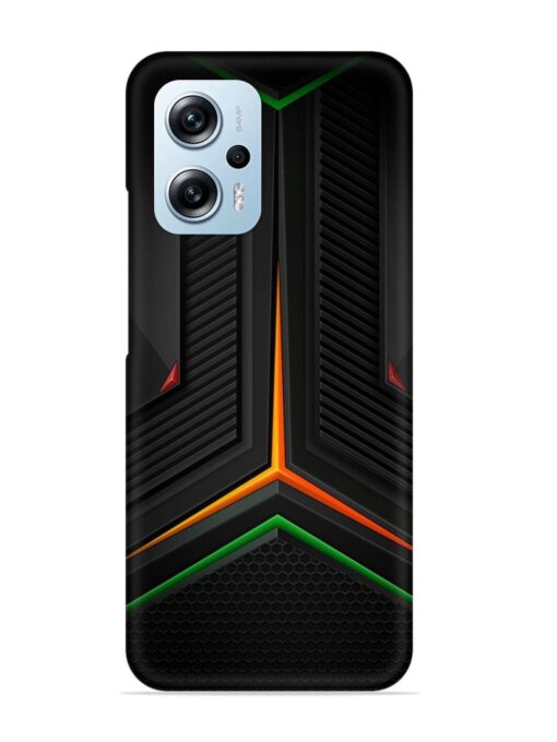 Orange Triangle Light Snap Case for Xiaomi Redmi K50I (5G) Zapvi