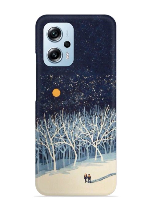 Full Moon Snowshoe Tour Snap Case for Xiaomi Redmi K50I (5G) Zapvi