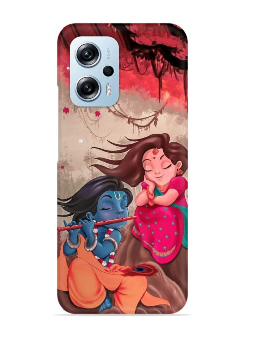 Radhe Krishna Water Art Snap Case for Xiaomi Redmi K50I (5G) Zapvi