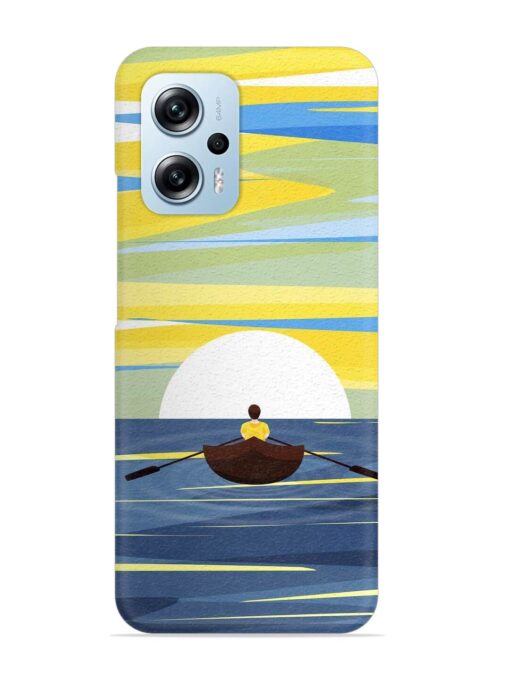 Rowing Person Ferry Paddle Snap Case for Xiaomi Redmi K50I (5G)