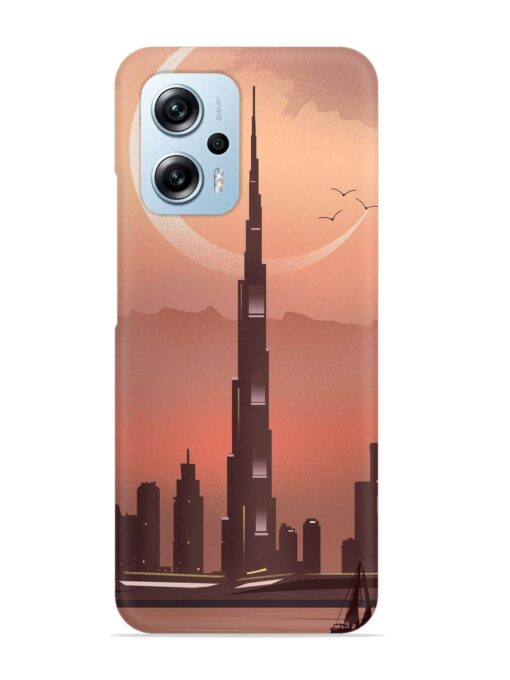 Landmark Burj Khalifa Snap Case for Xiaomi Redmi K50I (5G) Zapvi