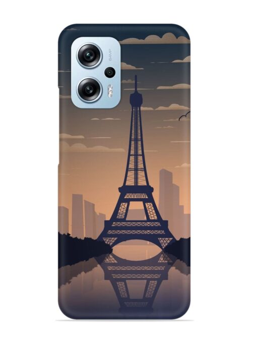 France Paris Eiffel Tower Gradient Snap Case for Xiaomi Redmi K50I (5G) Zapvi