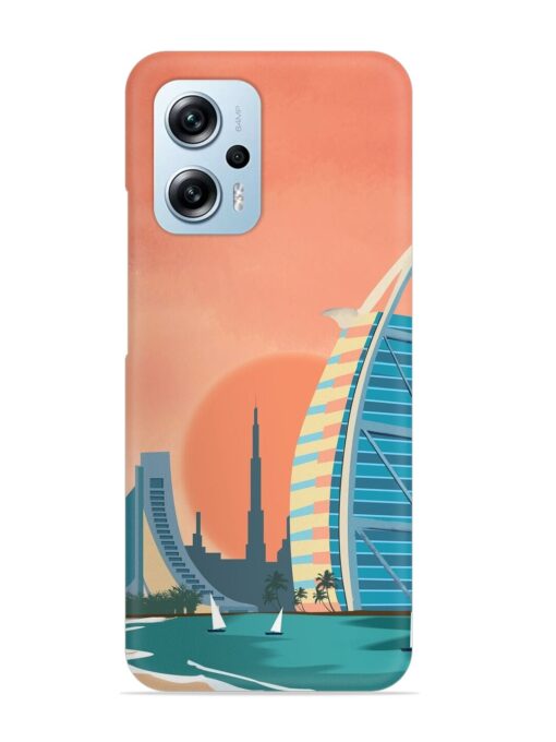 Dubai Architectural Scenery Snap Case for Xiaomi Redmi K50I (5G) Zapvi