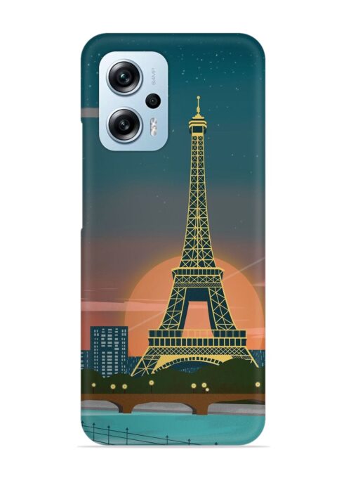 Scenery Architecture France Paris Snap Case for Xiaomi Redmi K50I (5G) Zapvi