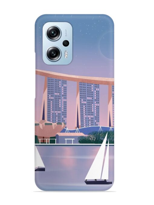 Singapore Scenery Architecture Snap Case for Xiaomi Redmi K50I (5G) Zapvi