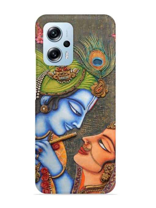 Lord Radha Krishna Flute Art Snap Case for Xiaomi Redmi K50I (5G) Zapvi