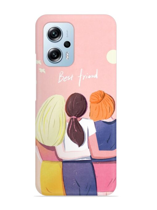 Friendship Day Snap Case for Xiaomi Redmi K50I (5G) Zapvi