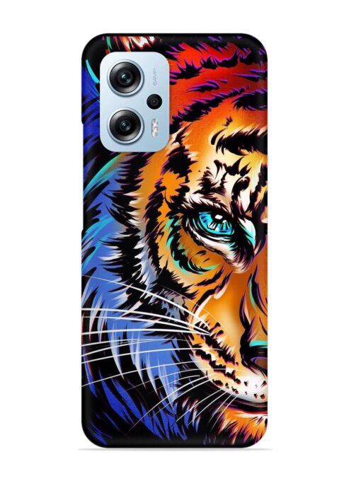 Colorful Lion Art Snap Case for Xiaomi Redmi K50I (5G) Zapvi