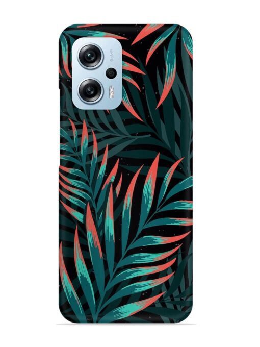 Green Leaf Art Snap Case for Xiaomi Redmi K50I (5G) Zapvi