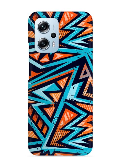 Abstract Seamless Grunge Snap Case for Xiaomi Redmi K50I (5G) Zapvi