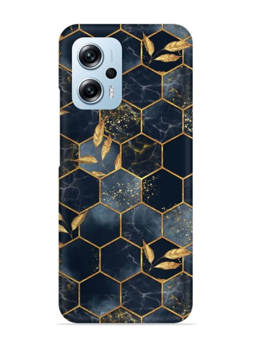 Marble Hexagon Seamless Snap Case for Xiaomi Redmi K50I (5G)