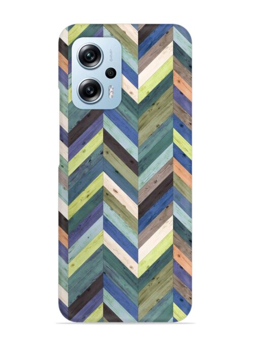 Chevron Random Color Snap Case for Xiaomi Redmi K50I (5G) Zapvi