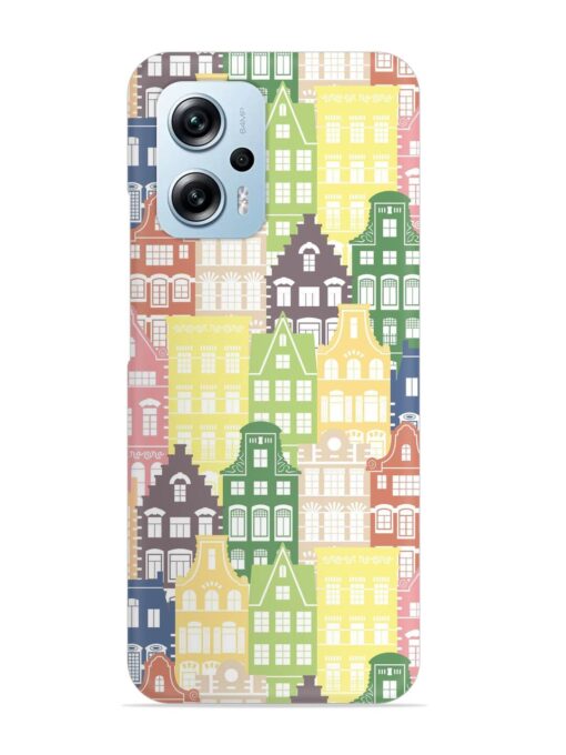 Seamless Shapes Pattern Snap Case for Xiaomi Redmi K50I (5G)