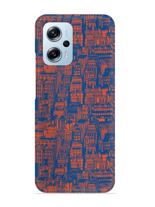 Hand Drawn Seamless Snap Case for Xiaomi Redmi K50I (5G) Zapvi