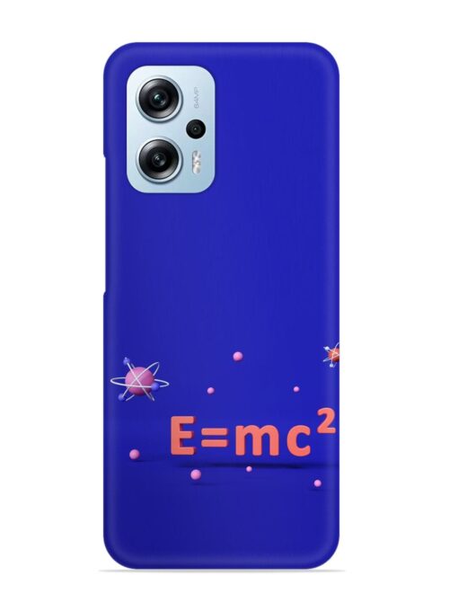 Formula Relativity Equation Snap Case for Xiaomi Redmi K50I (5G) Zapvi