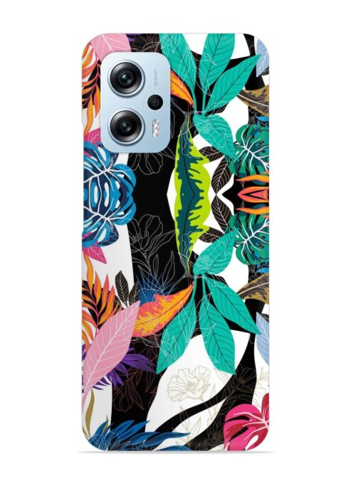 Floral Pattern Bright Snap Case for Xiaomi Redmi K50I (5G) Zapvi