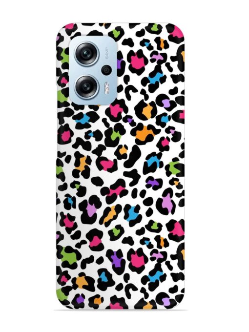 Seamless Leopard Pattern Snap Case for Xiaomi Redmi K50I (5G) Zapvi