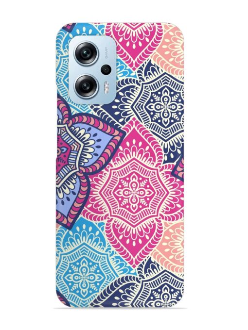 Ethnic Floral Seamless Snap Case for Xiaomi Redmi K50I (5G)