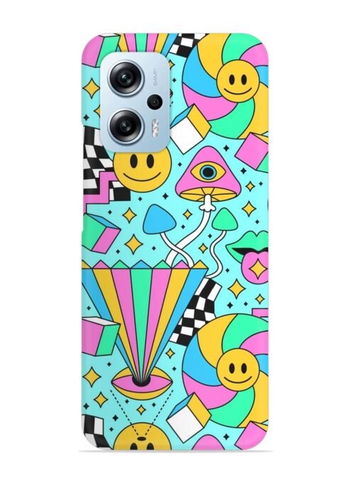 Trippy Rainbow 60S Snap Case for Xiaomi Redmi K50I (5G)