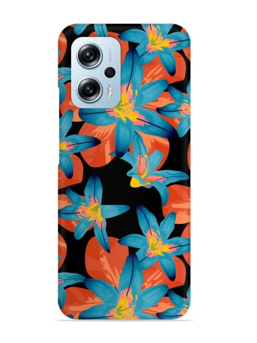 Philippine Flowers Seamless Snap Case for Xiaomi Redmi K50I (5G) Zapvi