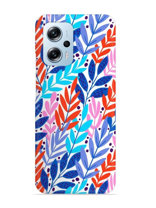 Bright Floral Tropical Snap Case for Xiaomi Redmi K50I (5G) Zapvi