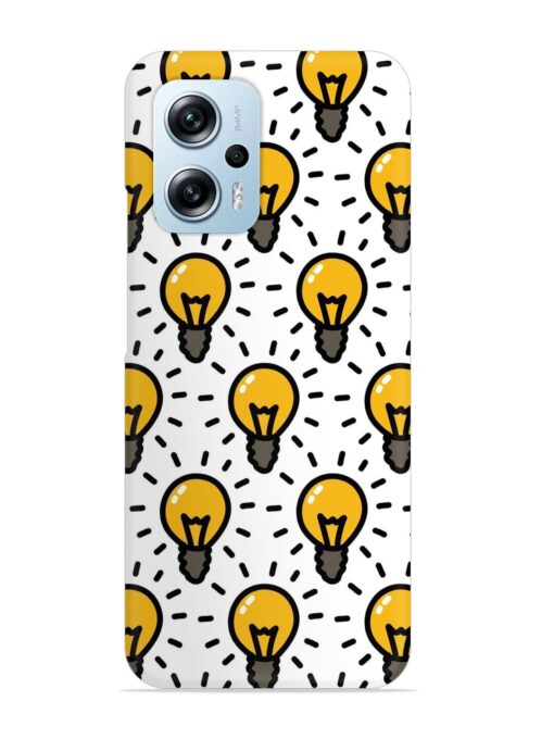 Light Bulb Seamless Snap Case for Xiaomi Redmi K50I (5G)