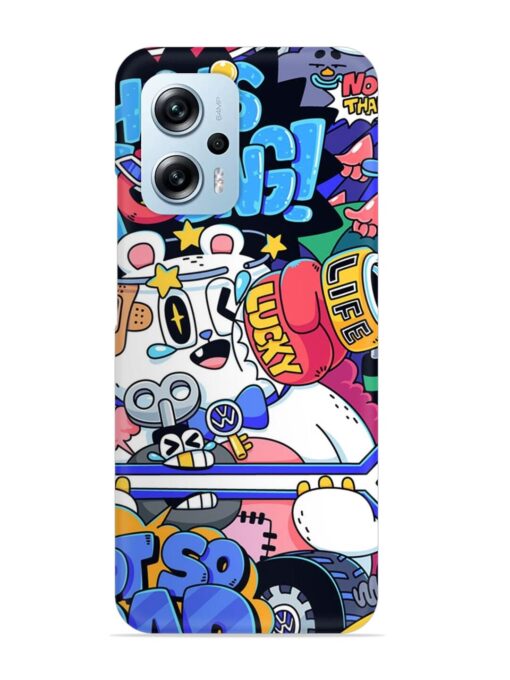 Universal Doodle Snap Case for Xiaomi Redmi K50I (5G)