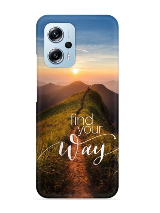 Find Your Way Snap Case for Xiaomi Redmi K50I (5G) Zapvi