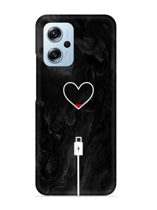 Heart Charging Vector Snap Case for Xiaomi Redmi K50I (5G) Zapvi