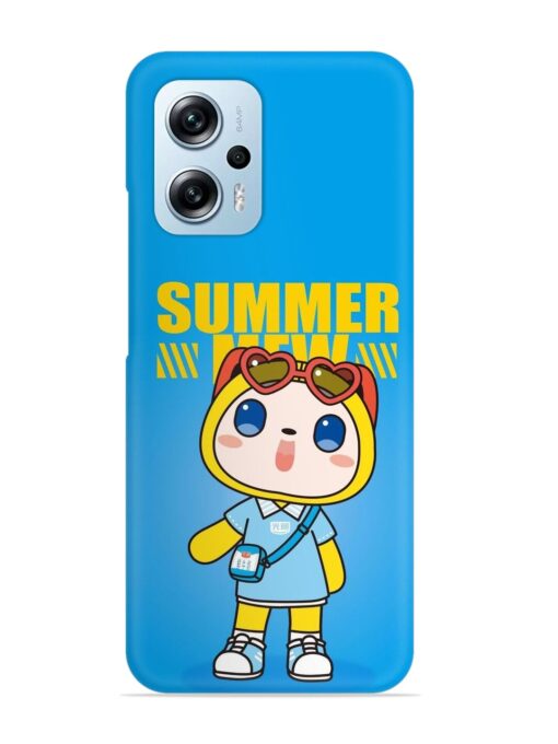 Summer Mew Cartoon Snap Case for Xiaomi Redmi K50I (5G) Zapvi