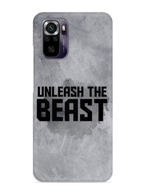 Unleash The Beast Snap Case for Xiaomi Redmi Note 10 Zapvi